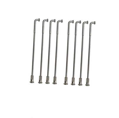 Longueur personnalisée 8/10 calibre Spokes à boutons 304 en acier inoxydable et durable