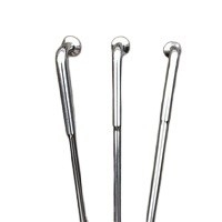 Longueur personnalisée 8/10 calibre Spokes à boutons 304 en acier inoxydable et durable