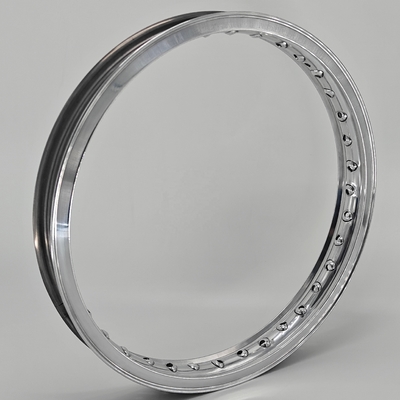36 trous 40 trous Akront style Valanced Alloy moteur jantes polies finition