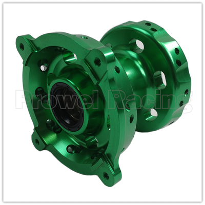 Remplacement/réparation de la moto CNC vert roues avant arrière hubs pour KX250 06-08 19-20 KX250F KX450F 06-18