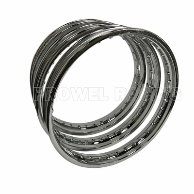 Jante de roue de moto en acier 2.15x18 Jante en acier chrome