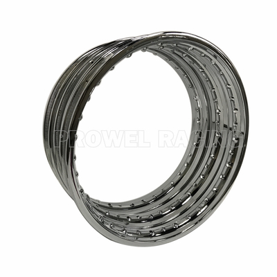 Jante de roue de moto en acier 2.15x18 Jante en acier chrome