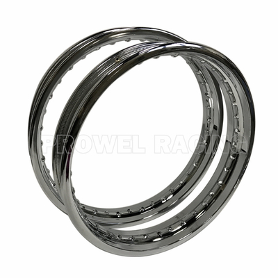 Jante de roue de moto en acier 2.15x18 Jante en acier chrome
