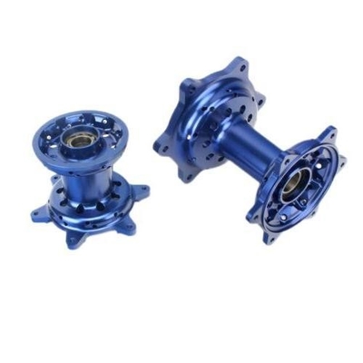 Des moyeux de roue de moto bleu personnalisés et parfaits pour YZF250F 450F WR250F 450F YZ250 03-22
