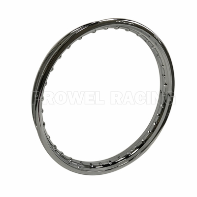 1.60x18 en acier inoxydable, moteur à roue en argent