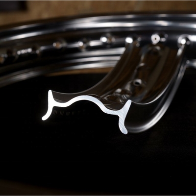 Polie 21 &quot; 36 trous 40 trous Akront style Valanced Alloy moteur jantes avec échantillon