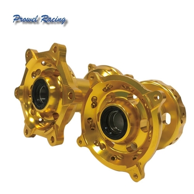 Orange Poids léger CNC Billet roue moyeux de moto pour Suzuki RMZ50 450 Remplacer/réparer