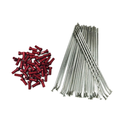 8G 9G 10G Spikes de moto et tétons en alliage rouge pour les accessoires de remplacement/amélioration