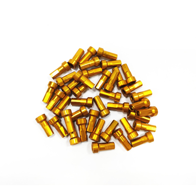 8G 9G 10G Spikes de moto et tétons en alliage rouge pour les accessoires de remplacement/amélioration
