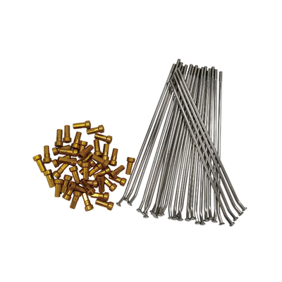 8G 9G 10G Spikes de moto et tétons en alliage rouge pour les accessoires de remplacement/amélioration