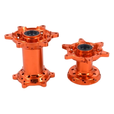 Machinerie CNC de précision Orange MX, roues avant et arrière pour KTM 125-530 2003-2017