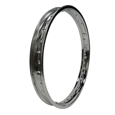 WM 1,85-18&quot; 36 trous de moto roue en acier chrome