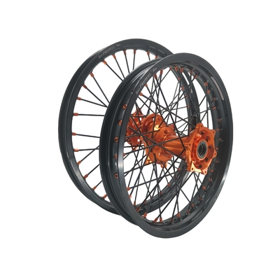 Logo personnalisé WM 18 pouces Super Motocycle Wheel Set pour le remplacement / réparation