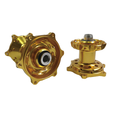 Motocycle CNC roues avant arrière hubs kits en argent pour RMZ 250 07-18 RMZ 450 05-18