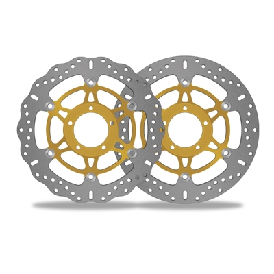 Des rotors de freins entièrement flottants pour sportbike et superbike à prix abordable à remplacer/réparer