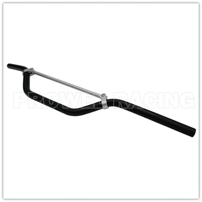 Barre à poignée en aluminium de couleur argentée pour vélo de terre ATV Barre quad-cross Installation facile
