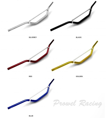 Barre à poignée en aluminium de couleur argentée pour vélo de terre ATV Barre quad-cross Installation facile