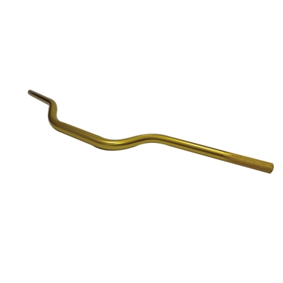 Barre de poignée en aluminium de 22 mm de moto en couleur or Convient pour le vélo de grotte de terre