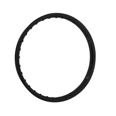 Roues de moto noires de 23 pouces à réparer/remplacer