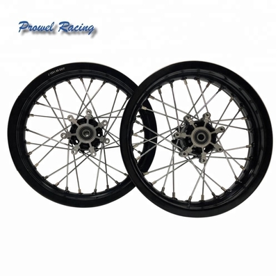 Vélos de moto en aluminium 6061 T6 noir 1.85x14 pour le vélo tout-terrain