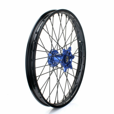 2006-2009 Yamaha YZ250F YZ450F Blue Hubs avant 21&quot; arrière 19&quot; équipé de jantes