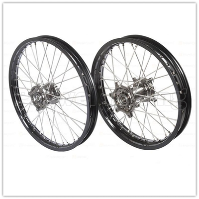 1.60-21 &quot;et 2.15-19&quot; Rame arrière sur mesure faites en alliage d'aluminium roues à vis pour CRF 125