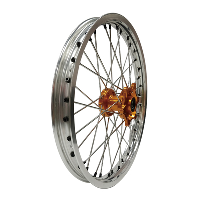 1.60-21 &quot;et 2.15-19&quot; Rame arrière sur mesure faites en alliage d'aluminium roues à vis pour CRF 125