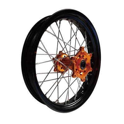 2.50-17 et 3.00x17 pouces roues en spokes en alliage de moto pour SX250 Design personnalisé