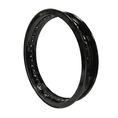 40 trous WM3 2,15-18 &quot; pouces Valanced Alloy moteur de roue de jante pour les vélos vintage noirs