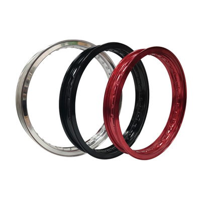 40 trous WM3 2,15-18 &quot; pouces Valanced Alloy moteur de roue de jante pour les vélos vintage noirs