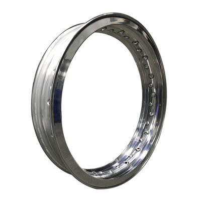 40 trous WM3 2,15-18 &quot; pouces Valanced Alloy moteur de roue de jante pour les vélos vintage noirs
