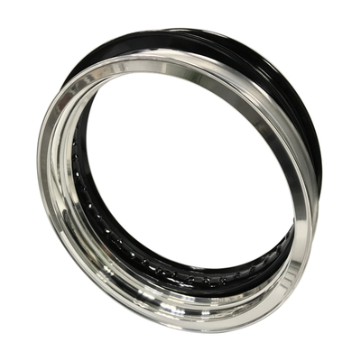 40 trous WM3 2,15-18 &quot; pouces Valanced Alloy moteur de roue de jante pour les vélos vintage noirs