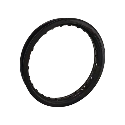 2022 WM 2.15 X 18 36 Hole Spoke Vélos de moto en alliage en noir avec anodisation