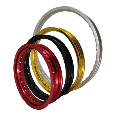 7116 et 7075 17 18 19 21 pouces Jante de roue en alliage pour motocross en vert