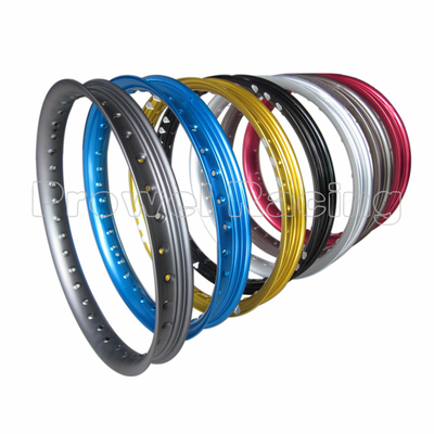 La jante de roue de moto U de type 1.85X17 pour la compétition universelle en alliage d'aluminium de 17 pouces