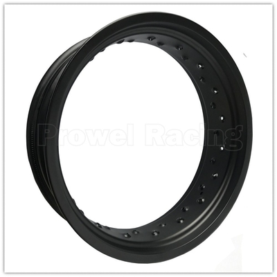 BLACK 7116 T6 MT 3,50 X 17 &quot;Rings de roue en alliage de supermoto améliorer les performances de votre CRF