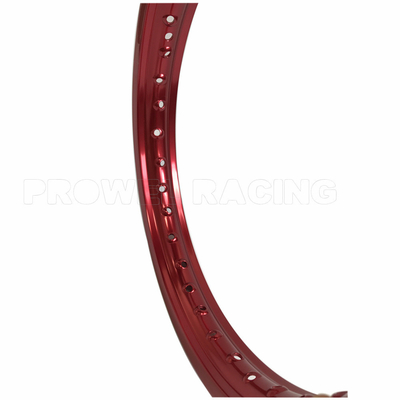 Jantes anodisées en alliage d'aluminium pour motocycle WM 16 pouces pour les besoins du client