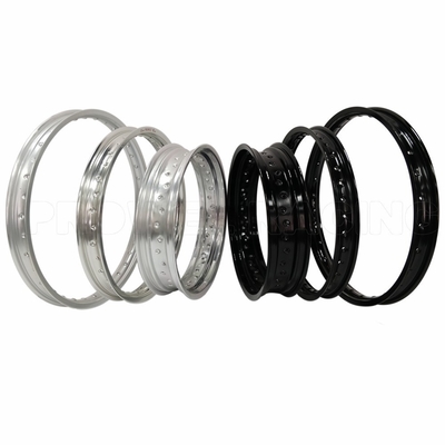 2.15X18 Alliage d'aluminium moteur Jantes de polissage MX roues pour des performances améliorées