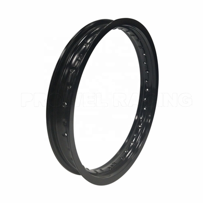 1.60-21 1.85-18/19 2.15-18/19 Motocross roue en alliage de pneus avec alliage T6 7050 noir