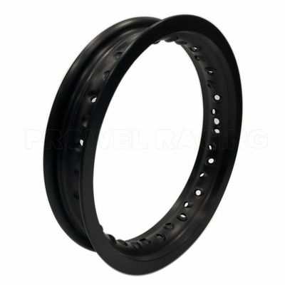 10&quot; 12&quot; 14&quot; Jantes de roue en alliage de moto en noir vif pour les motos pour enfants