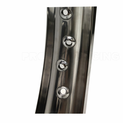 CRF 450 2.15x18 Jantes de moto en argent en alliage d'aluminium avec peinture