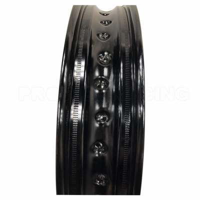 6061 T6 Anodisé type H Vintage 2.50x17 Jante de roue en alliage de moto avec anodisation