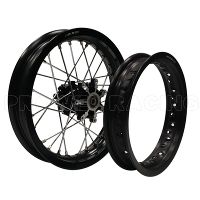 Polissage et anodisation 10 &quot; 12 &quot; 14 &quot; pouces moteur Alliage Jantes de roue pour Pitbike enfants vélo