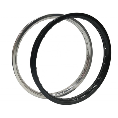 BLACK 18 19 21 pouces jantes de roue de moto pour course personnalisées pour le remplacement / réparation