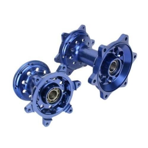 Des moyeux de roue de moto bleu personnalisés et parfaits pour YZF250F 450F WR250F 450F YZ250 03-22