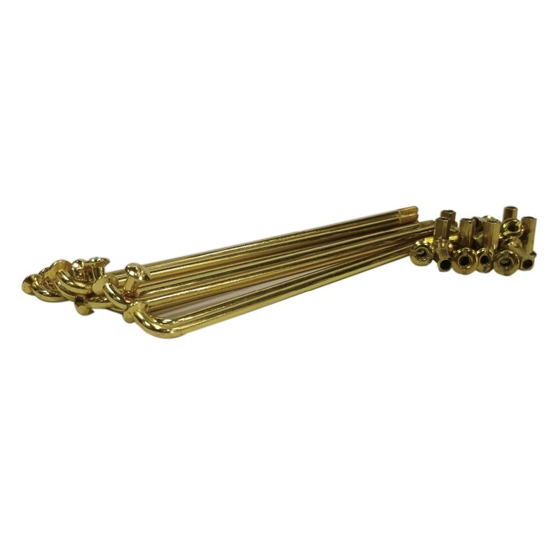 Spokes et tétons en acier de couleur dorée pour le remplacement de la moto 8G 9G 10G