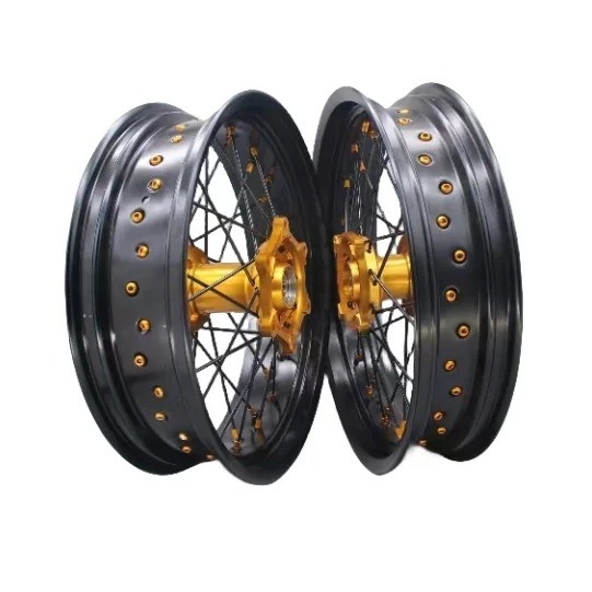 Logo personnalisé 17 pouces moteur roue jantes et ensembles de roues MT pour une image de marque personnalisée