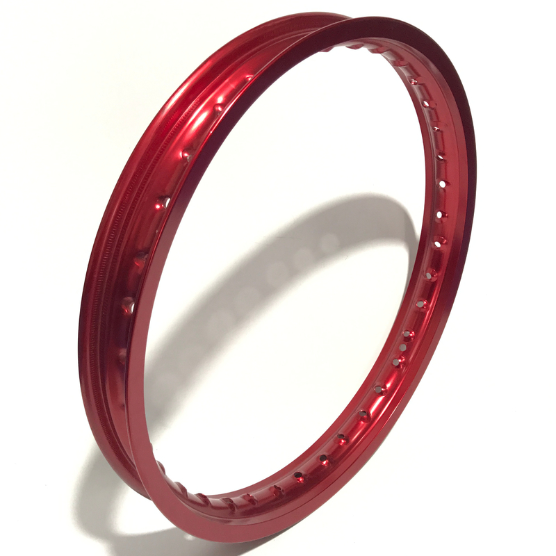19 pouces WM classique rouges moteur roues adaptées aux motos et vélos