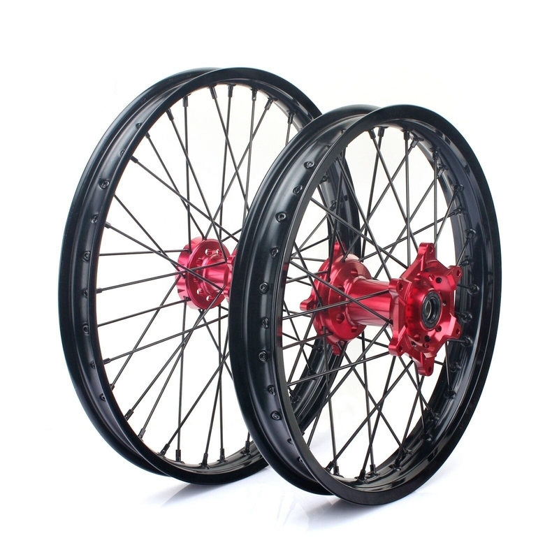 Les roues CRF pour CRF250R 2014-2022 et CRF450R 2013-22 équipées de rayons en acier inoxydable de qualité 304