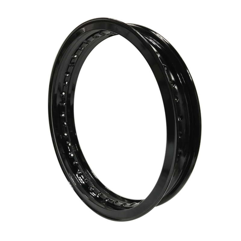 40 trous WM3 2,15-18 &quot; pouces Valanced Alloy moteur de roue de jante pour les vélos vintage noirs